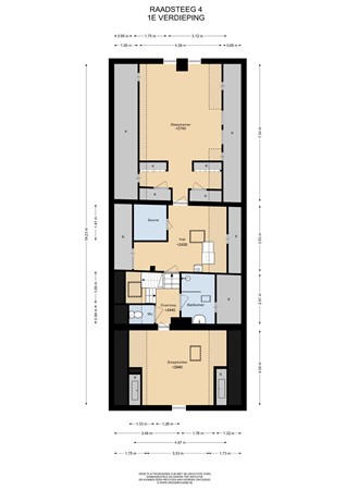 Floorplan - Raadsteeg 4, 4156 AN Rumpt